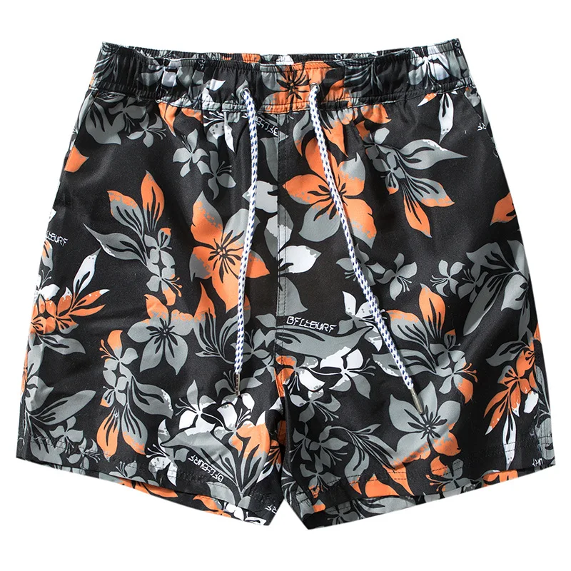 Men's Beach Summer Athletic Shorts Square Leg Shorts Swimming trunks Men's Sportswear with 3D Fashion Printed by AMPACT