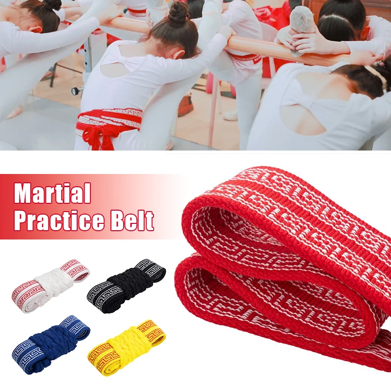 Chinese traditional opera Martial Arts Practice Dance Girdles Kung Fu Belt Yoga Tai Chi Waistband Kids Practice Accessories