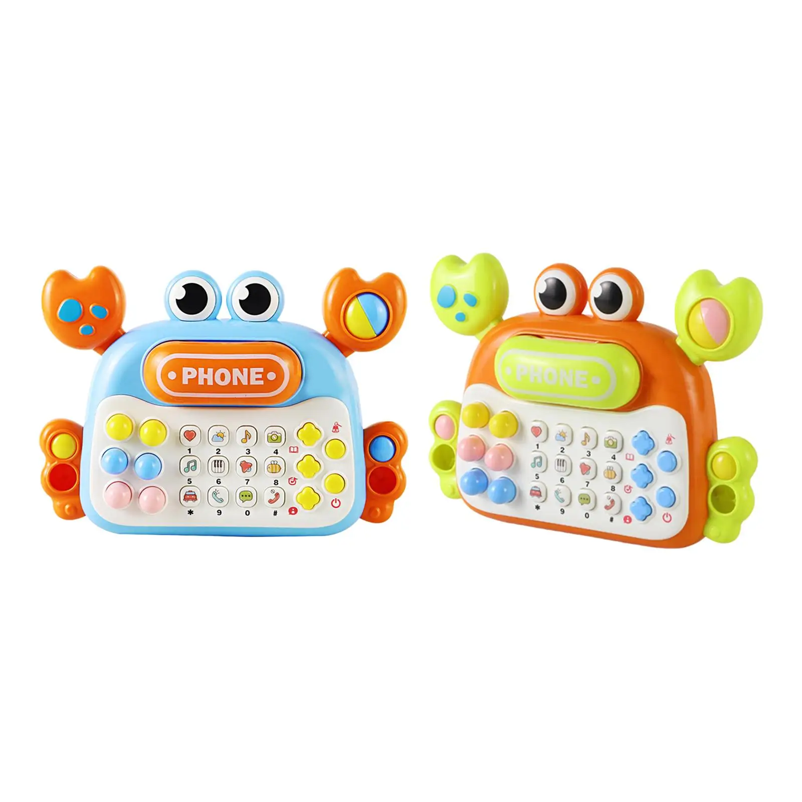 Parent Child Interactive Toy Baby Toy Phone Montessori Toy Light Story Toy