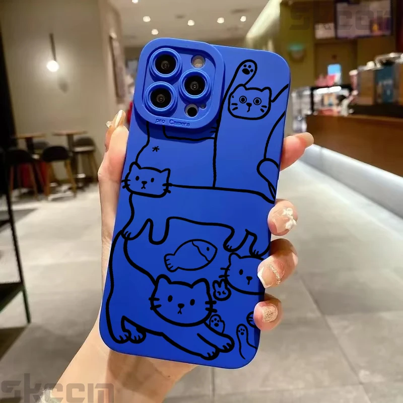 Funny Calculating Cat IPhone Case