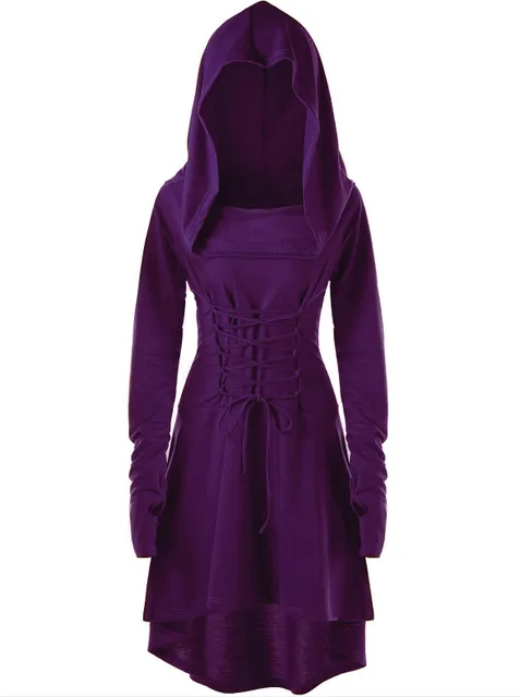 Purple Plus Size Womens Steampunk Clothing Shopessahooded Cloak