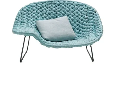 

Уличная мебель, плетеный диван из веревки, Одноместный стул из ротанга, Круглый абажур для пирса, кофейный столик, Балконный стул, домашняя комната