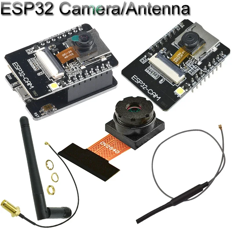 ESP32-CAM-MB CH340G USB Serial ESP32-S Wireless WiFi Bluetooth OV2640 2MP Camera For Arduino