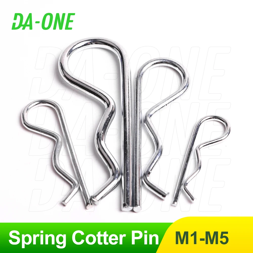 Stainless Stee Cotter Hitch R Pin Clips 1/1.2/1.6/1.8/2/2.5/3/4/5 mm