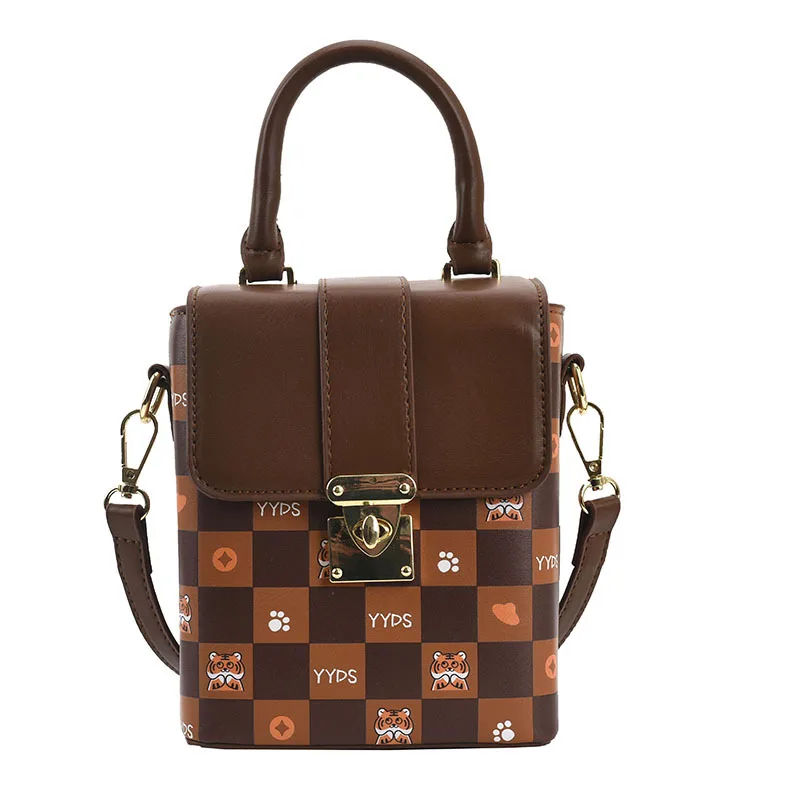 Women Popular Small Bag Chinese Style Bags 2022 New Fashion Messenger Bag Portable Small Square Bag