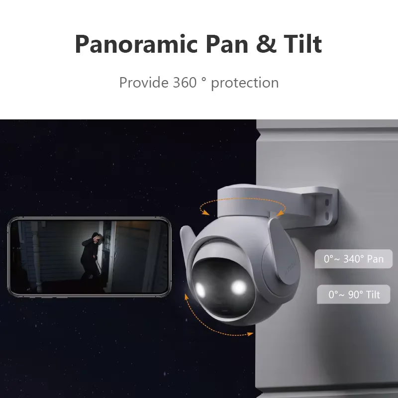 IMOU Cruiser 2 3MP Outdoor Camera Colorful Night Vision Wi-Fi IP66 AI Human Detection Surveillance wifi camera ip camera wifi ip camera