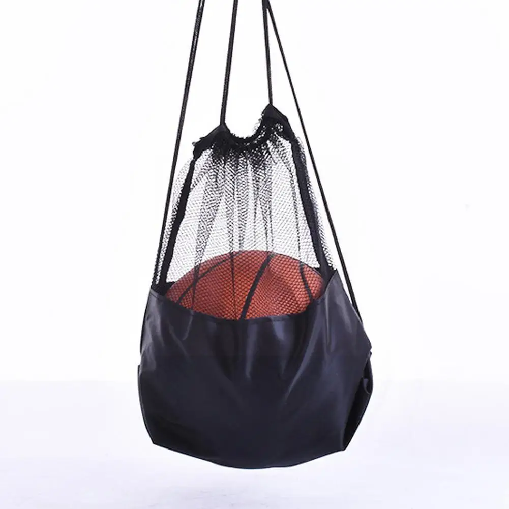 

Half Mesh Bag Portable Football Storage Backpack Outdoor Multifunctional Storage Olleyball Portable Bags Multifunctional J2J9