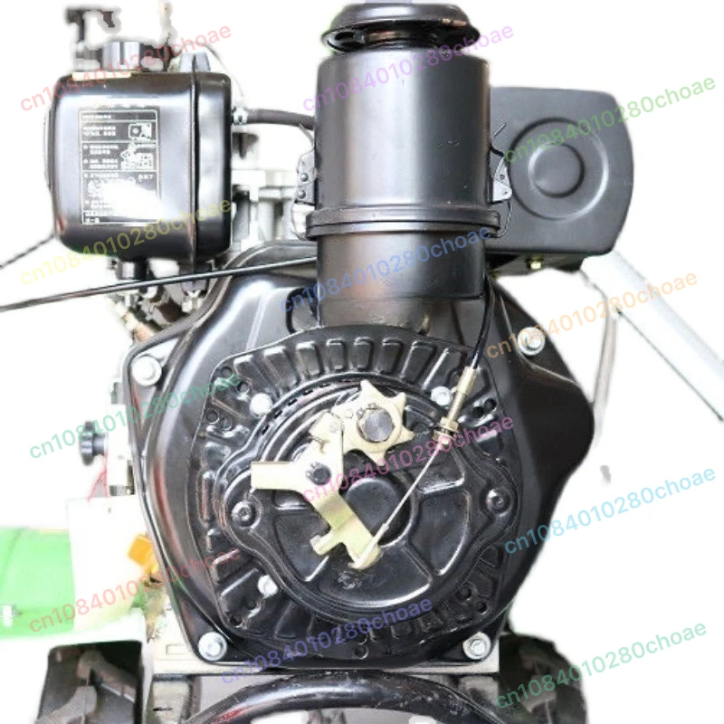 Diesel Engine Universal Pull-Free Starter Micro Tillage Generator Hand Crank