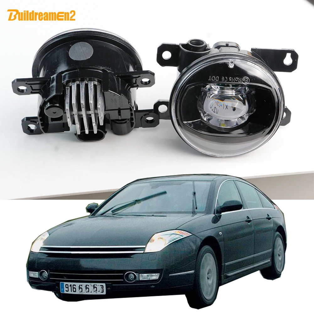 

2 шт., передние противотуманные фары для Citroen C6 2006 2007 2008 2009 2010 2011 2012 2013 2014
