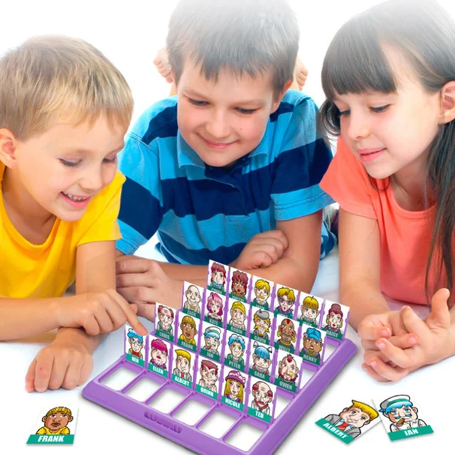 Guess Who Am I Classic Toys Memory Training Parent Child Leisure Time Family Party Guessing Puzzle Board Game For Kids Teens 2