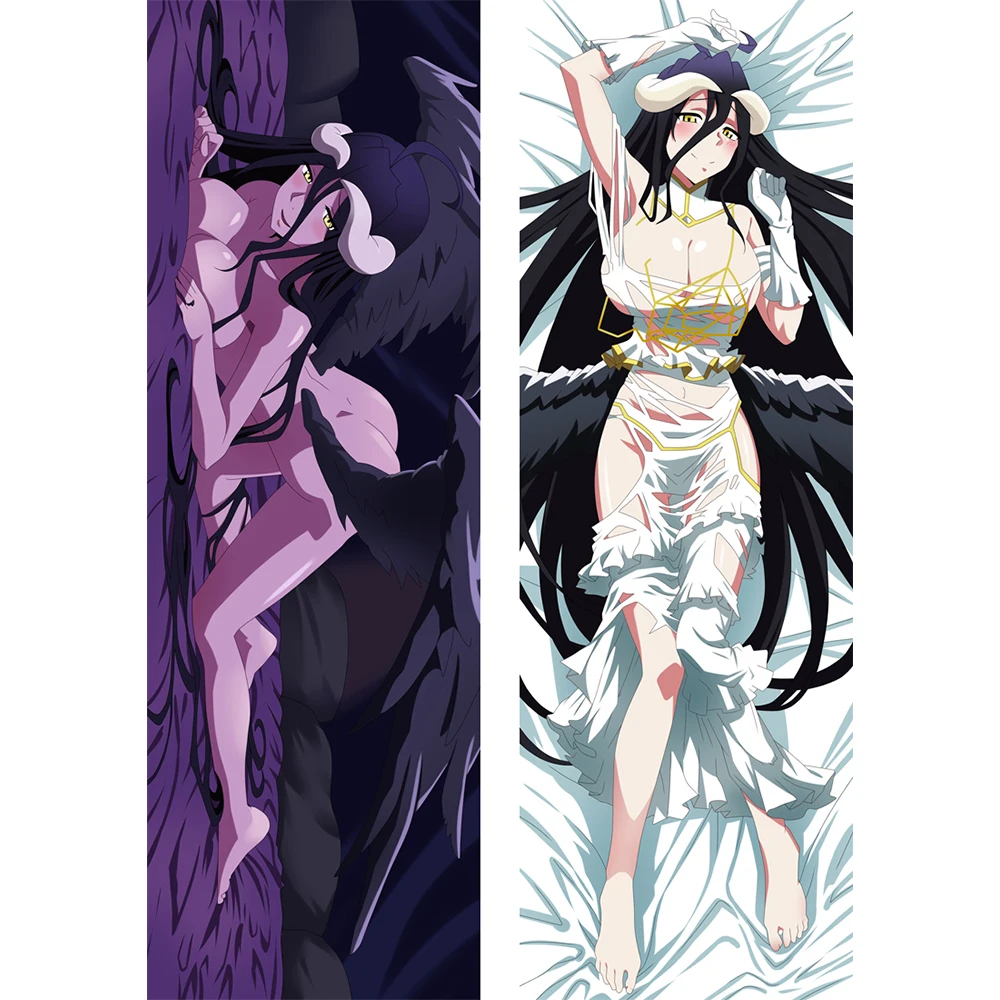 

New Design Albedo Anime Overlord Character Hugging Body Pillow Case Cosplay Dakimakura Pillowcase Cushion Beddingmas