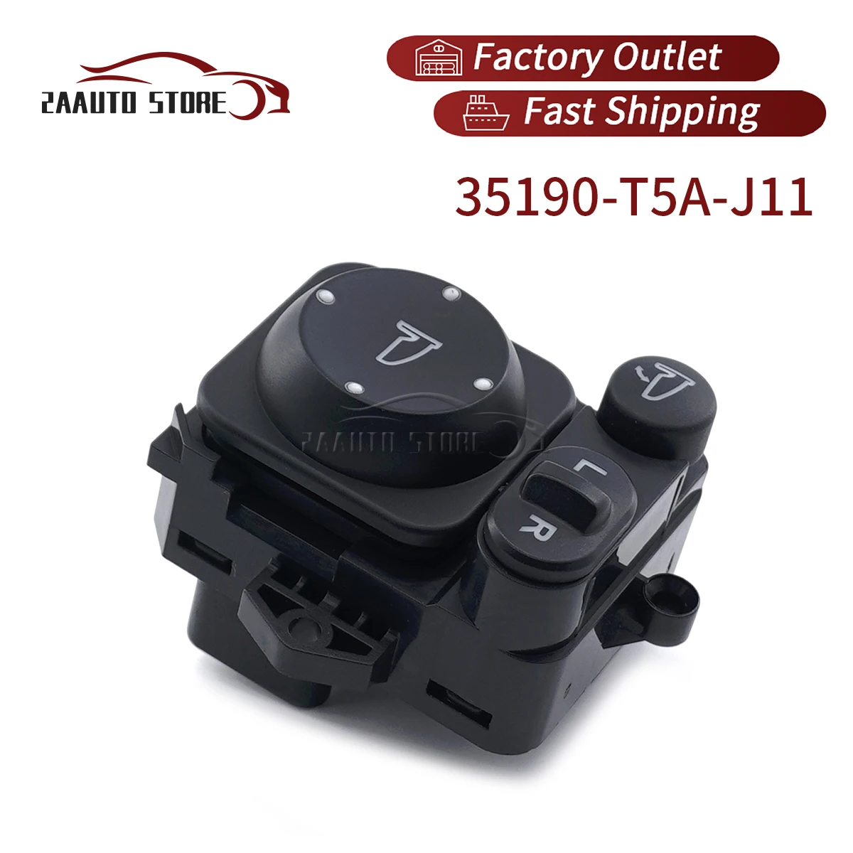 For Honda CRV Elysion Odyssey SPIRIRO 35190T5AJ11 Car Rearview Rear