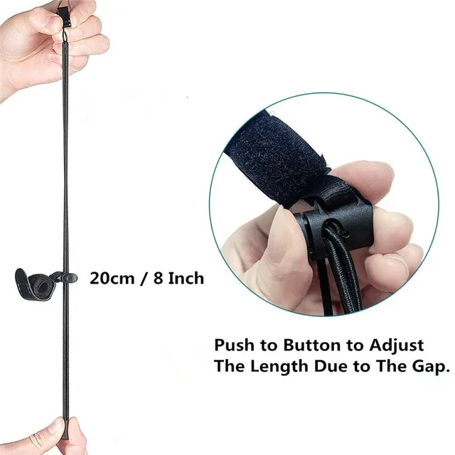 6 Clip Per Sfondi Fotografici - Fermafondali Con Corda Elastica Per Studio