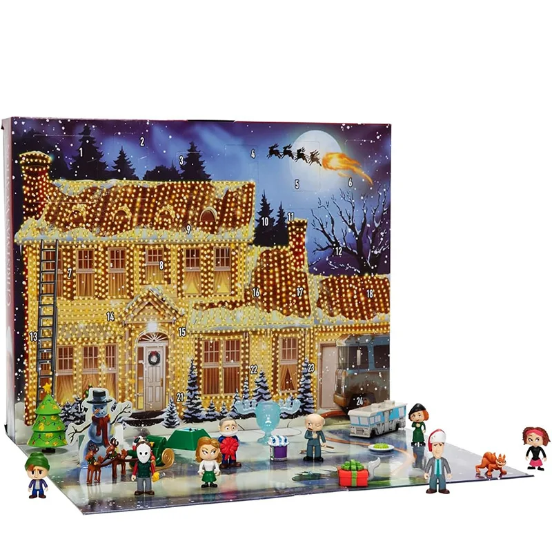 National Lampoon Christmas Holiday Advent Calendar Includes 24 Gifts And Countdown Accessories