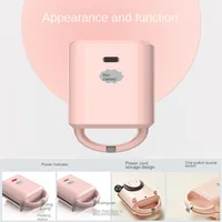 460W Breakfast Machine Double Sided Heating Automatic Sealing Non-Stick Pan Sandwich Maker Home Cookware Multifunctional Toaster 2