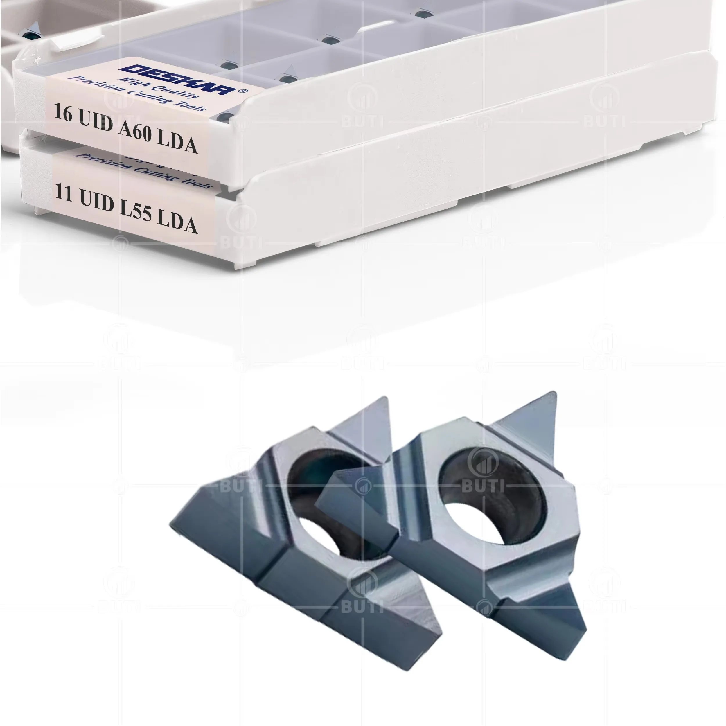 11UID 16UID C60 D60 L55 A55 A60 LDA DESKAR100% 오리지널 10Pcs 선반 도구 가공 스레드 터닝 도구 시리즈 블레이드 가공