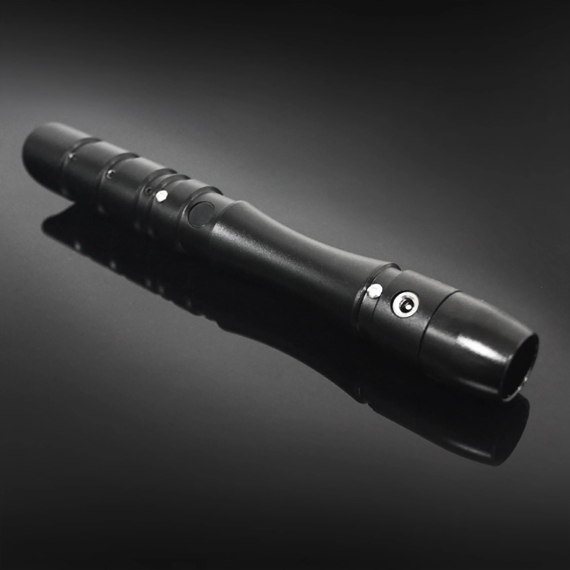 YDD Black handle Orange Sword Light Heavy Dueling Fx Metal Lightsaber All Saints Christmas toy gift for children