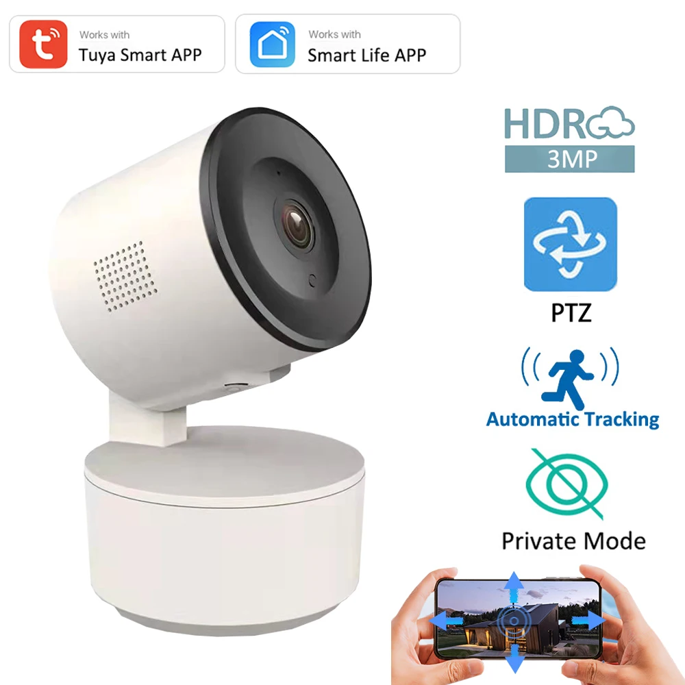 Smart Home Larkkey Smart Tuya Larkkey Tuya Smart WiFi 3MP IP