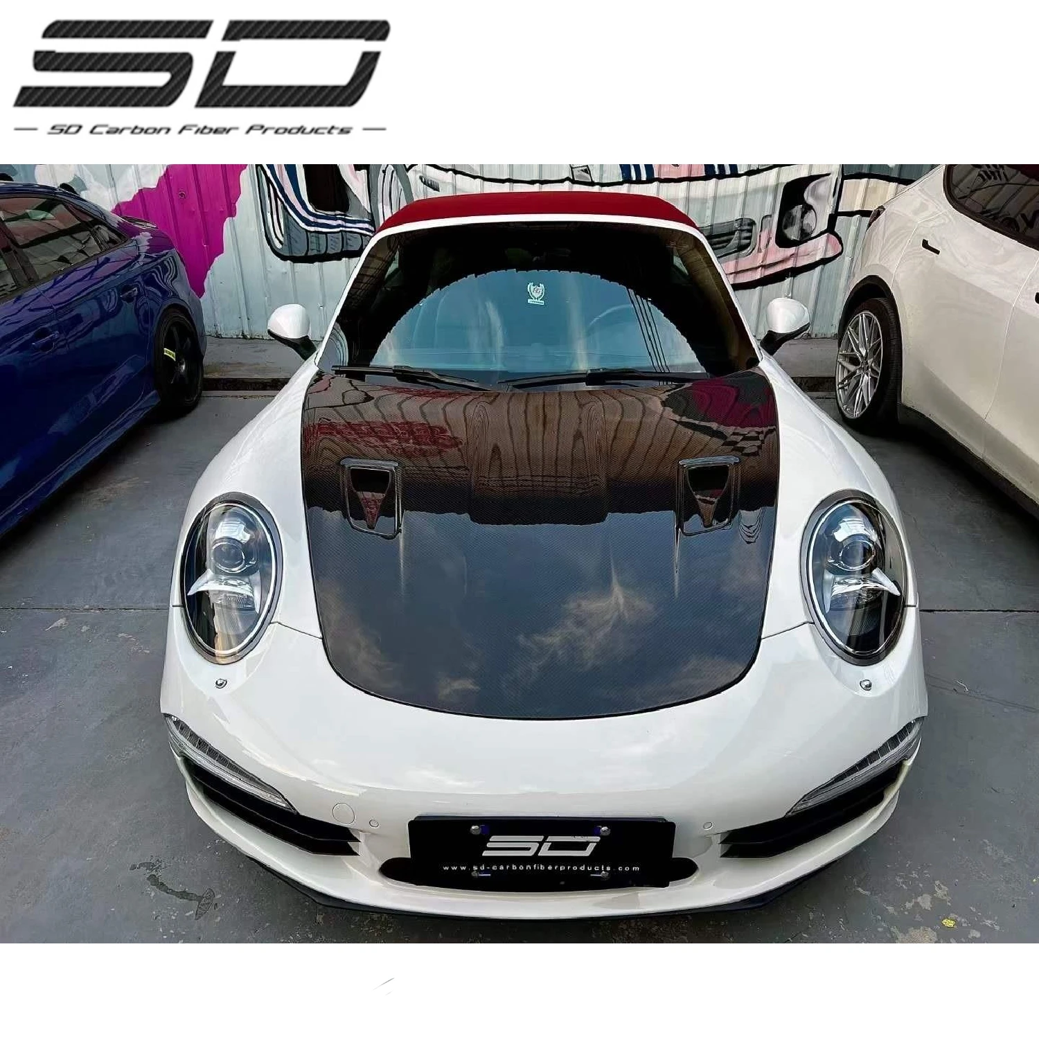 

Upgrade Nice GT3 Style Dry Carbon Fiber Hood for Pors-che 911 992