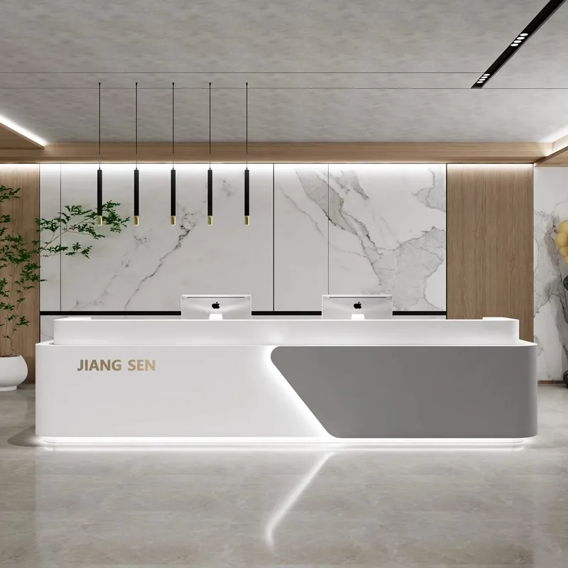 

Service Register Reception Desks Church Lectern Cashier Hospital Standing Reception Desks Shop Scrivania Luxury Furnitures
