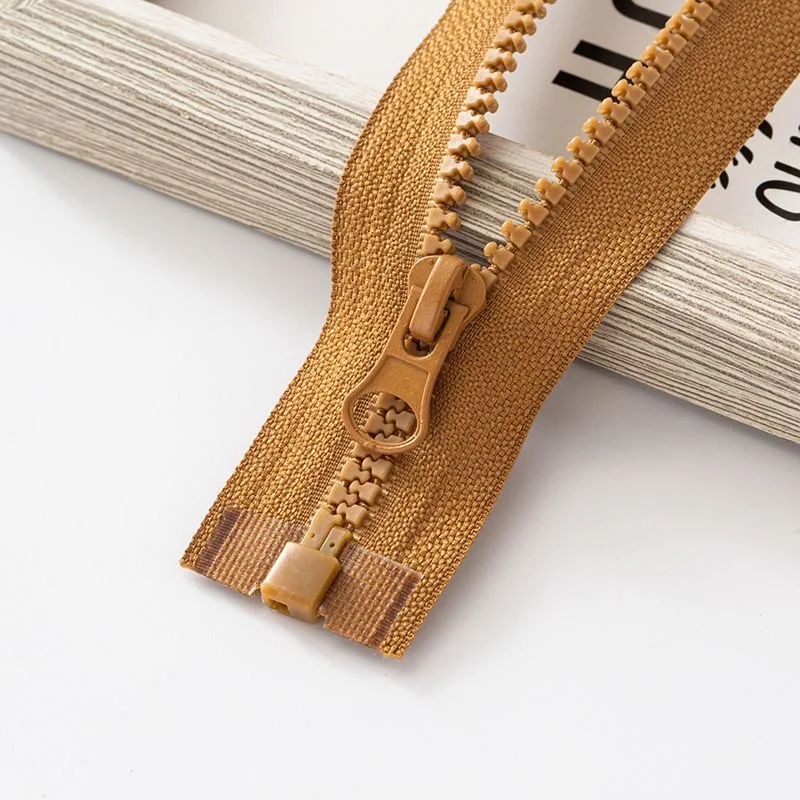 Resin Open-End Zipper for Garment Sewing and Accessories