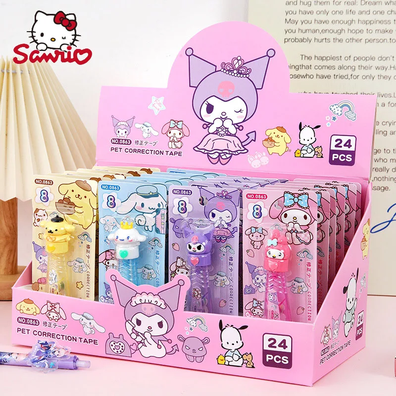 Sanrio Cartoon Creative Correction With High Appearance Level Silicone Modeling Correction With Student Stationery