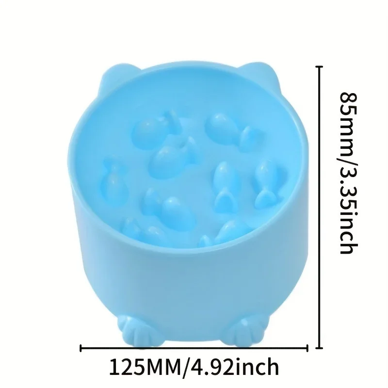 Cat Food Bowl, Rice Bowl, Slow Food, High Feet, Anti Choking Bowl, Cat Basin, Anti Choking, Anti Choking Neck, Relieve Anxiety 4