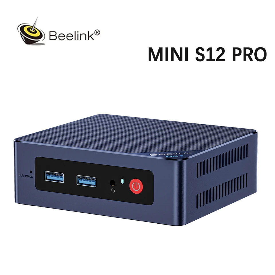 Beelink Mini S12 Pro N95 N100 MINI PC DDR4 8 GB 256 GB 16 GB 500