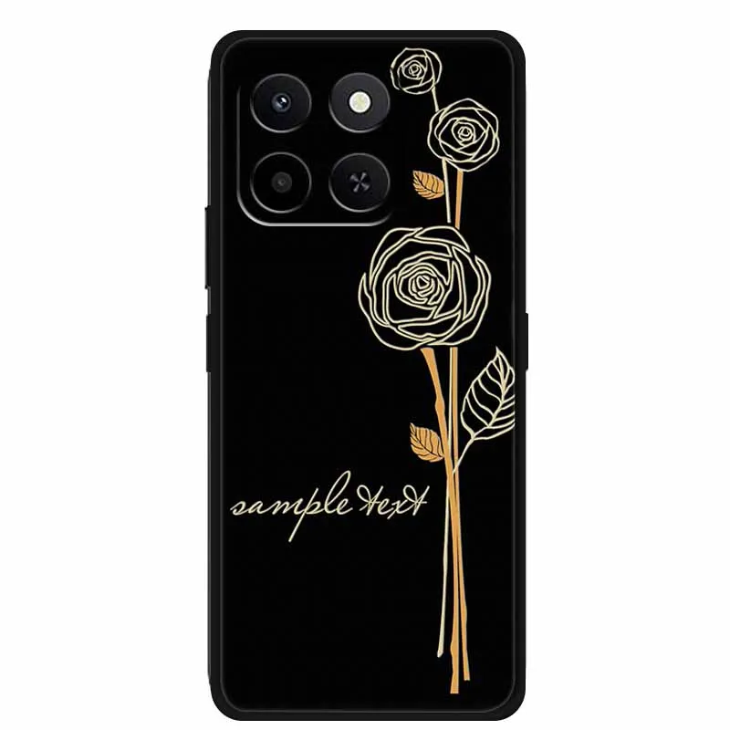 3D Lovely Floral Soft Silicone Phone Case - TPU Protector
