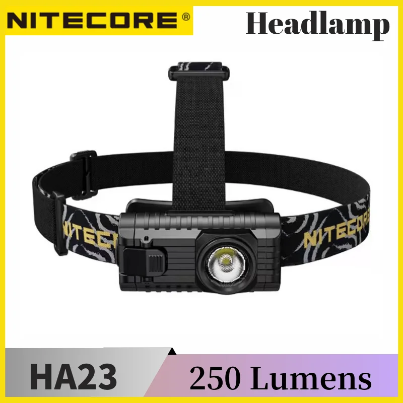 Налобный фонарь NITECORE HA23 CREE XP-G2 S3 светодиодный 250 люмен включает 2 портативных