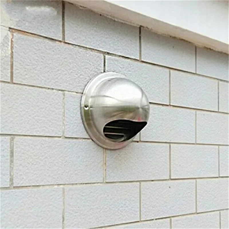 Stainless Steel Wall Ceiling Air Vent Ducting Ventilation Exhaust Grille Cover air vent grille ventilation grille air vent cover ducting ventilation cover Outlet Heating Cooling & Vents Cap Waterproof