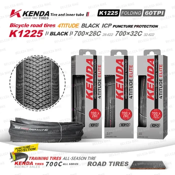 2PCS KENDA K1225 Pneumatico per bicicletta da strada 700x28C 700x32C Copertoncino per bicicletta da strada Pieghevole per ghiaia