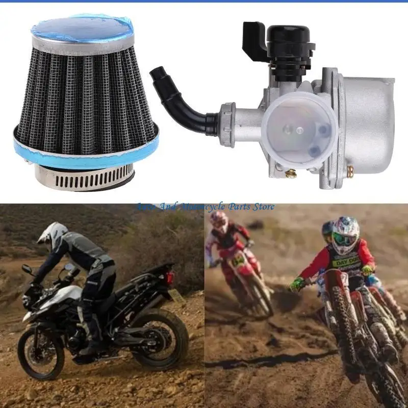 P9FD 22mm Vergaser Vergaser PZ22 Ansaugrohrfilter für 110cc 125cc ATV Quad – Detail 8