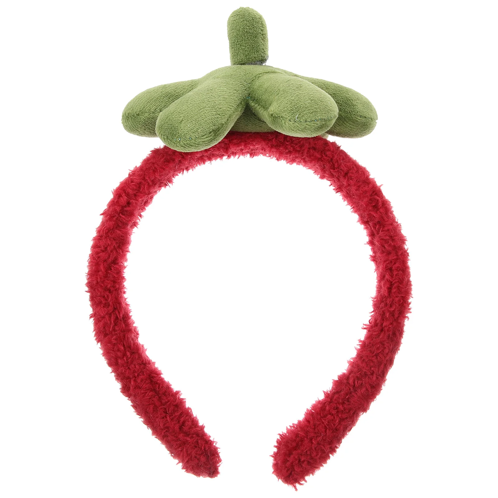 

Strawberry Shampoo Strip Spa Hair Band Face Wash Headband Sweet for Washing Face Facial Headbands Coral Fleece Skincare