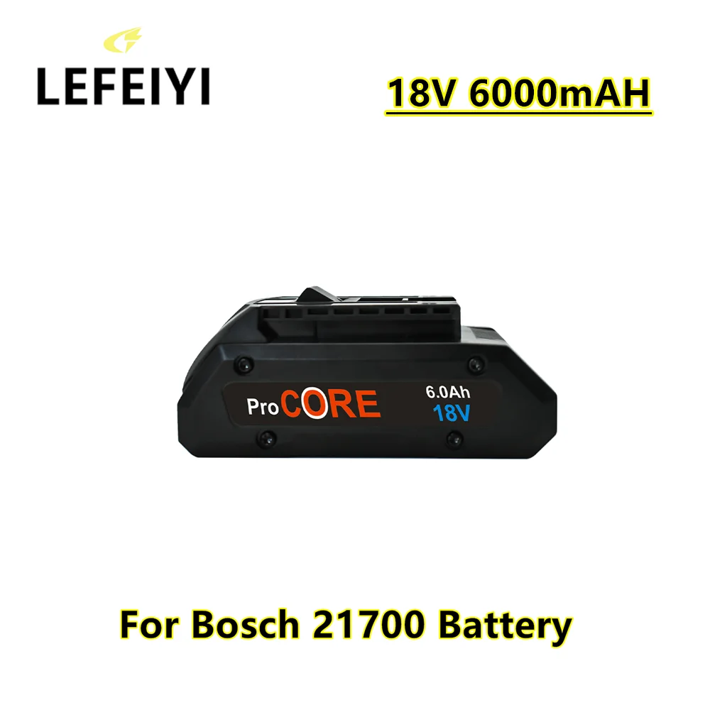 

Replacement Power Tool Battery 18V 6000mAh Li-Ion For Bosch GSR18-Li,BAT609,BAT618,BAT609G,BAT618G,17618,37618,DGSH181
