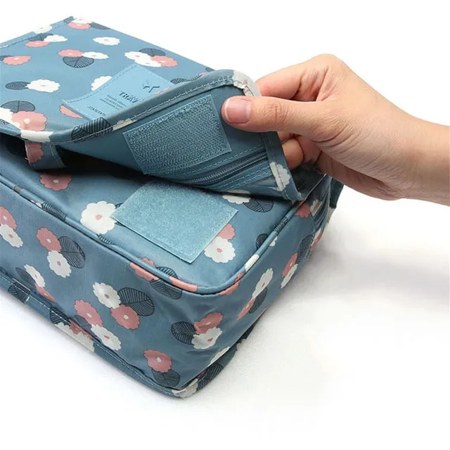 Hook Sminkzsákok Nők Utazási Kozmetikai Mosás Tasak Vízálló Piperecikkek Tároló Táska Ladies Szükséges - Image 5