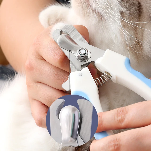 Professional Pet Nail Clipper Stainless Steel Dog Cat Nail Clippers Multifunctional Teddy Cat Stainless Steel Grooming Scissors 4