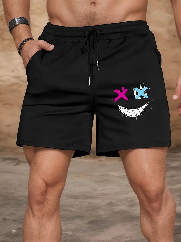 Men Sports Running Fitness Shorts Breathable Design