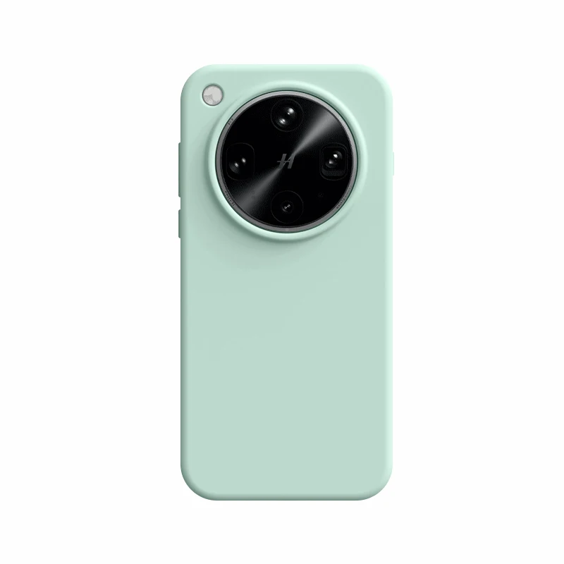 Shockproof Soft Liquid Silicone Phone Case with Skin Fleece Protection and Retail Packaging