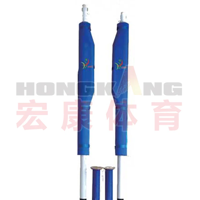 High Quality Metal Tube Kit Beach Portable Volleyball Set Steel Plug-in Volleyball Post
