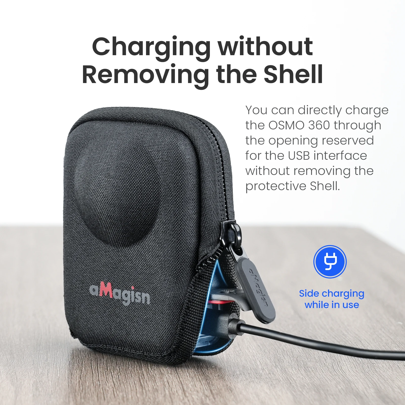 Compact Hard Shell Travel Case