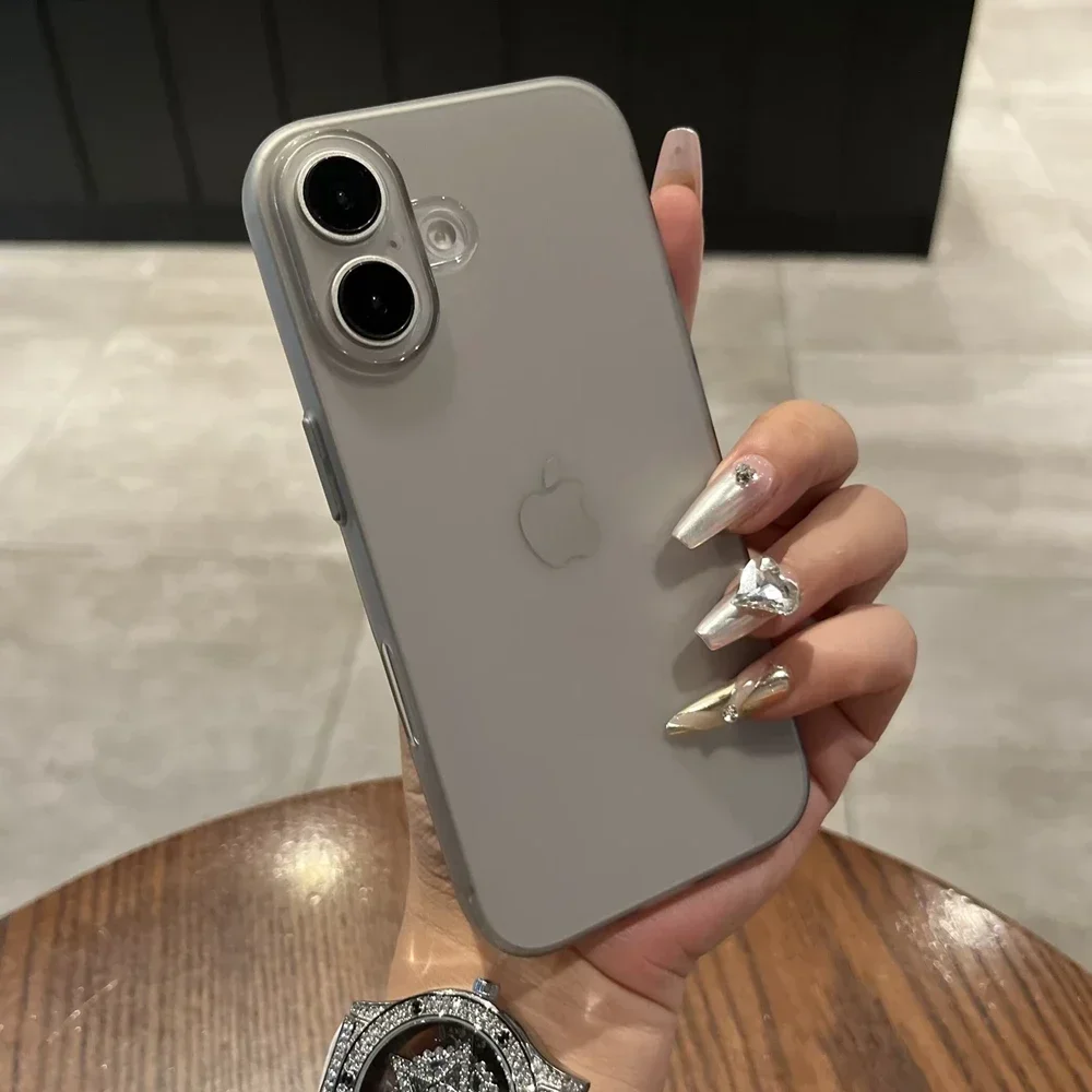 Ultra Thin Matte Shockproof PP Phone Case - Slim Clear Protective Cover