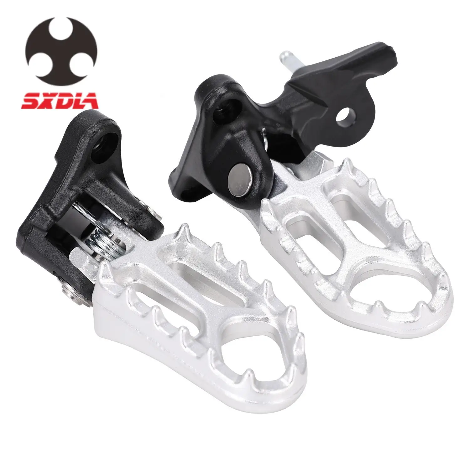

Motorcycle Foot Pdeals Footpegs Aluminum Foot Rests Foot Pegs Durable For Sur Ron Sur-Ron UltraBee Surron Ultra Bee