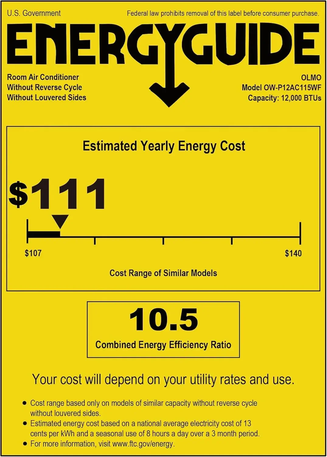 12000 BTU 115V Through-the-Wall Air Conditioner with Remote Control And Built-in Smart Cooling Kit WiFi Enabled for Home Use 5 12000 BTU 115V Through-the-Wall Air Conditioner with Remote Control And Built-in Smart Cooling Kit WiFi Enabled for Home Use 5