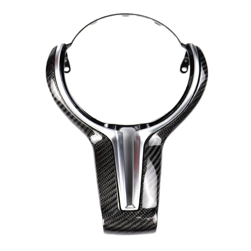

Real Carbon Fiber Steering Wheel Thong Replacement Exterior Parts Car Modification Decoration Accessories For M Series
