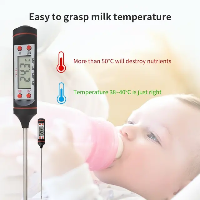 Hőmérséklet -Mérőmérő Szerszám Új Húshőmérő Konyha Digitális Főzési Élelmiszer Szonda Elektronikus Bbq Szerszámok - Image 2