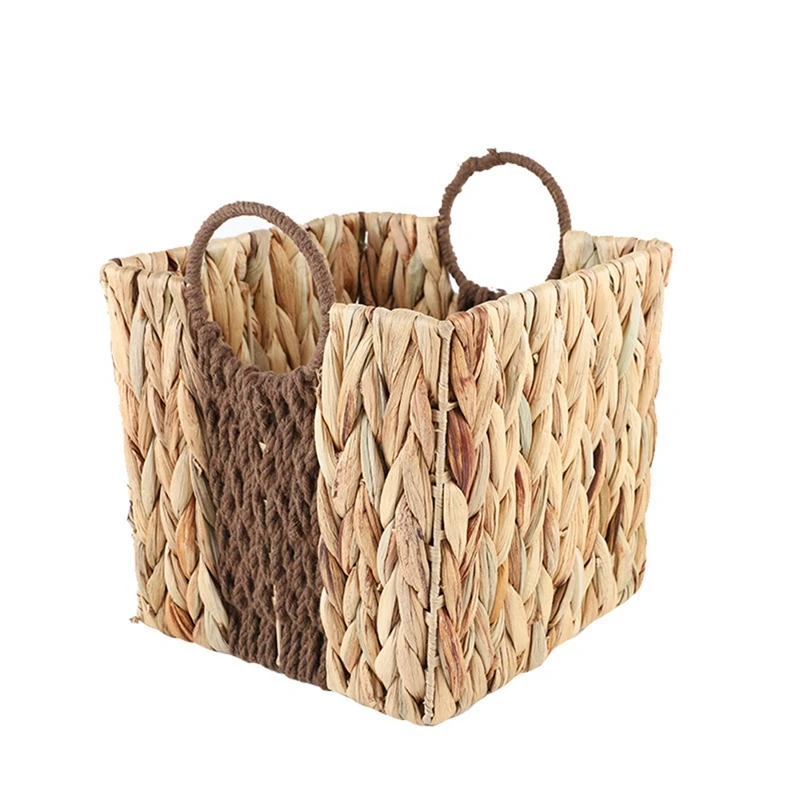 Cube-Organizer Cestino Con Manici, Portaoggetti Per Bagno, Ripiano Per Lavanderia O Vivaio-Perfetto Per Cubby Storage Unit Cnim Ho