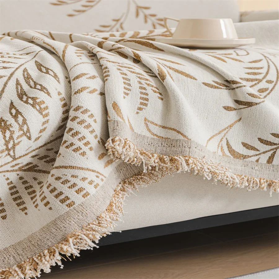 Woven Cotton Sofa Cover Blanket Sofa Towel for Living Room Furniture Dapestry Couch Coverecor T 6