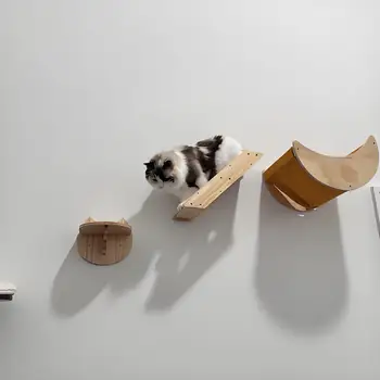Wall-Mounted Cat Hiding House & Hammock 1