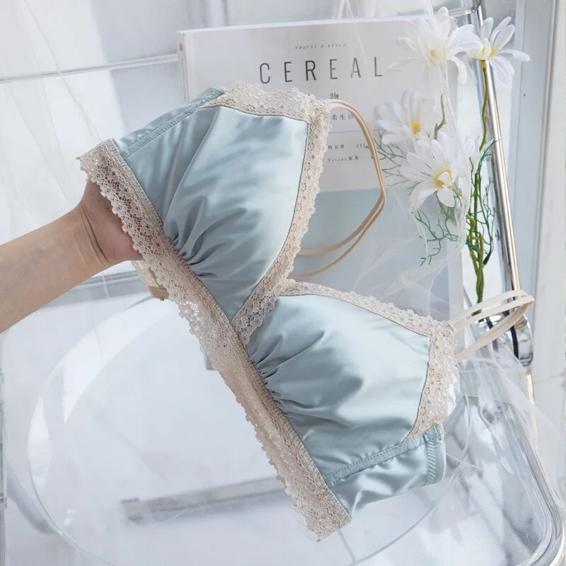 Women's Satin Underwear Set Women Satin Lingerie Set French Underwear Women Soft Aliexpress